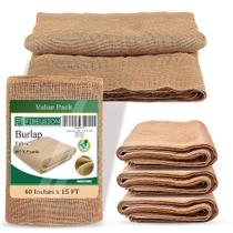 Tecido de serapilheira FIBEUSION para jardinagem 12,19 x 4,57 metros Tecido de serapilheira FIBEUSION para jardinagem 12,19 x 4,57 metros