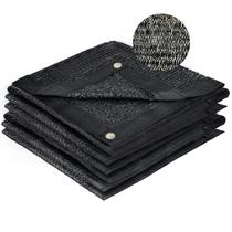 Tecido de sombra SUNNY GUARD 70% Shade 2,4 x 6 m, lona de malha preta