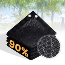 Tecido de sombra VICLLAX 90% protetor solar de 5 x 6 pés para estufa de jardim