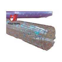 Tecido De Vinil PVC Iridescente Transparente Para Artesanato DIY, Estojo De Lápis, Material