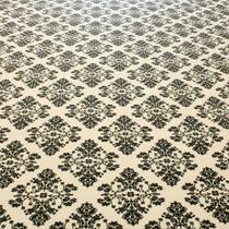 Tecido Decoração Estampado Arabesco 1,42 Mt Largura Preto Tecido Decoração Estampado Arabesco 1,42 Mt Largura Preto