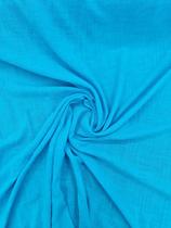 Tecido Double Gaze de Algodão Azul Claro 100% Algodão 132g/m² - 1mt x 132cm - Tecidos da Gabí
