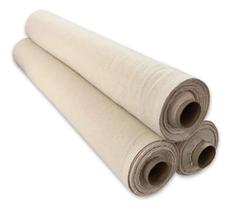 Tecido Em Metro Algodão Cru, Rolo Com 10 Metros Tecido Em Metro Algodão Cru, Rolo Com 10 Metros