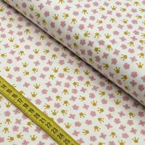 Tecido Estampado Para Patchwork - Abelhinhas Cor 2624 (0,50X1,40)