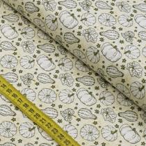 Tecido Estampado Para Patchwork - Abóboras Cor 2641 (0,50X1,40)