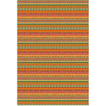 Tecido Estampado para Patchwork - África : Faixas Geométricas (0,50x1,40)