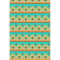 Tecido Estampado para Patchwork - África : Geométrico Azul (0,50x1,40) Tecido Estampado para Patchwork - África : Geométrico Azul (0,50x1,40)