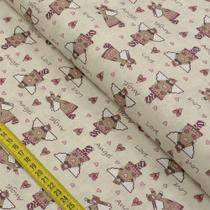 Tecido Estampado para Patchwork - Angel Love: Angel Love 1 (0,50x1,40)