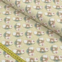 Tecido Estampado para Patchwork - Angels: Rostos Anjinhos Pastel (0,50x1,40) Tecido Estampado para Patchwork - Angels: Rostos Anjinhos Pastel (0,50x1,40)