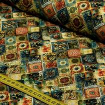 Tecido Estampado para Patchwork - Antiques : Patchwork Cashmere (0,50x1,50)