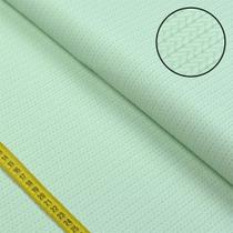 Tecido Estampado para Patchwork - Baby Basics: Tricô Básico Menta (0,50x1,50)