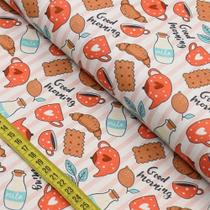 Tecido Estampado para Patchwork - Bakery 06 (0,50x1,40) Tecido Estampado para Patchwork - Bakery 06 (0,50x1,40)
