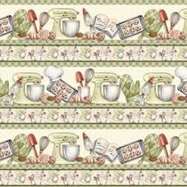 Tecido Estampado para Patchwork - Barrados : Barrado Mini Confeitaria (0,50x1,40) Tecido Estampado para Patchwork - Barrados : Barrado Mini Confeitaria (0,50x1,40)