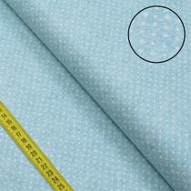 Tecido Estampado para Patchwork - Bichinhos Silvestres: Poá e Quadradinhos Azul Bebê (0,50x1,40) Tecido Estampado para Patchwork - Bichinhos Silvestres: Poá e Quadradinhos Azul Bebê (0,50x1,40)