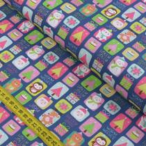 Tecido Estampado para Patchwork - Candy Christmas 12 (0,50X1,40) Tecido Estampado para Patchwork - Candy Christmas 12 (0,50X1,40)