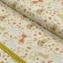 Tecido Estampado para Patchwork - Cat Lovers: Cat 12 (0,50x1,40)