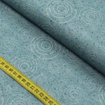 Tecido Estampado para Patchwork - Cats : Básico Cats Azul (0,50x1,40)