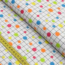 Tecido Estampado para Patchwork - Colorful Cor 2543 (0,50x1,50)