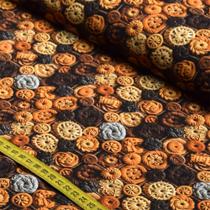 Tecido Estampado para Patchwork - Cookies : Biscoito (0,50x1,50) Tecido Estampado para Patchwork - Cookies : Biscoito (0,50x1,50)