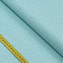 Tecido Estampado para Patchwork - Craquelê : Menta (0,50x1,40)