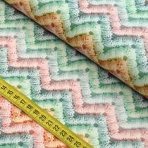 Tecido Estampado para Patchwork - Crochê 5 (0,50x1,40)