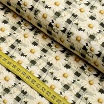 Tecido Estampado para Patchwork - Daisy 11 (0,50x1,40) Tecido Estampado para Patchwork - Daisy 11 (0,50x1,40)