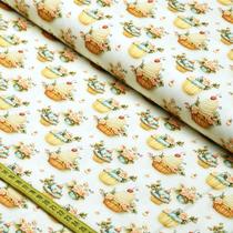 Tecido Estampado Para Patchwork - Delicatesse : Cake 1 (0,50x1,50) Tecido Estampado Para Patchwork - Delicatesse : Cake 1 (0,50x1,50)