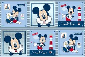Tecido Estampado para Patchwork - Disney: Painel Digital Mickey Navy (1,50x0,90) Tecido Estampado para Patchwork - Disney: Painel Digital Mickey Navy (1,50x0,90)