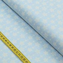 Tecido Estampado Para Patchwork - Doce de Coco : Estrelinhas Azul Bebê (0,50x1,40) Tecido Estampado Para Patchwork - Doce de Coco : Estrelinhas Azul Bebê (0,50x1,40)
