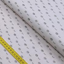 Tecido Estampado para Patchwork - Essentials Cílios (0,50x1,50) Tecido Estampado para Patchwork - Essentials Cílios (0,50x1,50)