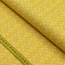 Tecido Estampado para Patchwork - Essentials Laise Floral Fundo Amarelo (0,50x1,40)