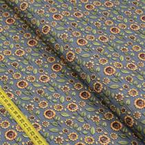 Tecido Estampado para Patchwork - Faça Você Mesmo : Mini Girassóis (0,50x1,40) Tecido Estampado para Patchwork - Faça Você Mesmo : Mini Girassóis (0,50x1,40)