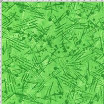 Tecido Estampado para Patchwork - Fantasia Airton Spengler: Textura Verde (0,50x1,40)