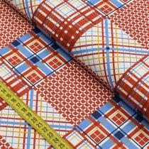 Tecido Estampado para Patchwork - Festa Junina : Patch Xadrez Vermelho (0,50x1,40) Tecido Estampado para Patchwork - Festa Junina : Patch Xadrez Vermelho (0,50x1,40)