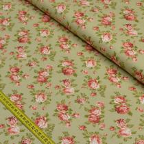 Tecido Estampado para Patchwork - Floral Viena Cor 2256 (0,50x1,40)