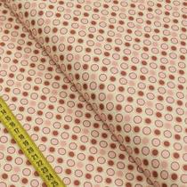 Tecido Estampado para Patchwork - Florescer : Poá Rosa (0,50x1,40) Tecido Estampado para Patchwork - Florescer : Poá Rosa (0,50x1,40)