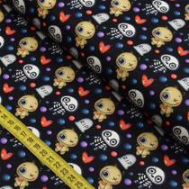 Tecido Estampado para Patchwork - Halloween 6 (0,50x1,40) Tecido Estampado para Patchwork - Halloween 6 (0,50x1,40)