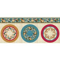 Tecido Estampado para Patchwork - Home Style : Jogo Americano Redondo (0,60x1,40)
