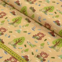 Tecido Estampado para Patchwork - Infanto: Ursinho Cor 01 (0,50x1,40) Tecido Estampado para Patchwork - Infanto: Ursinho Cor 01 (0,50x1,40)