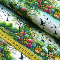 Tecido Estampado Para Patchwork - Landscape : Pantanal (0,50x1,40) Tecido Estampado Para Patchwork - Landscape : Pantanal (0,50x1,40)