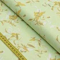 Tecido Estampado para Patchwork - Lírios Cor 2541 (0,50x1,50)