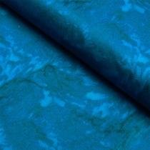 Tecido Estampado para Patchwork - Marmorizada : Textura Azul Mar (0,40x1,50)