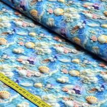 Tecido Estampado Para Patchwork - Maroc 5 (0,50x1,50) Tecido Estampado Para Patchwork - Maroc 5 (0,50x1,50)