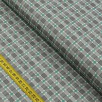 Tecido Estampado para Patchwork - Mesa Posta Minha Cozinha : Xadrez Cinza (0,50x1,40) Tecido Estampado para Patchwork - Mesa Posta Minha Cozinha : Xadrez Cinza (0,50x1,40)