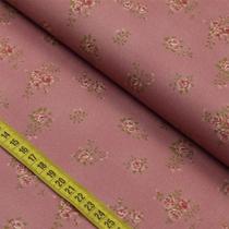 Tecido Estampado para Patchwork - Millyta La Vie En Rose : Rosas Pequena Rose (0,50x1,40)