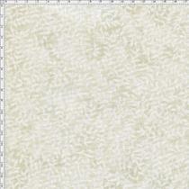 Tecido Estampado para Patchwork - Millyta Shabby Romantic Textura Folhas Verde Claro (0,50x1,40)