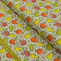 Tecido Estampado para Patchwork - Modern Kitchen: Apple Pear (0,50x1,40)