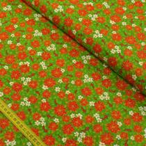 Tecido Estampado para Patchwork- Natal: Flor Espírito Santo Mini Cor 2412 (0,50x1,40) Tecido Estampado para Patchwork- Natal: Flor Espírito Santo Mini Cor 2412 (0,50x1,40)