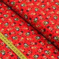 Tecido Estampado para Patchwork - Natal : Presentes Natalinos 2512 (0,50x1,50)