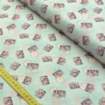 Tecido Estampado para Patchwork - Necessaires: Mini Malas Viagem (0,50x1,40) Tecido Estampado para Patchwork - Necessaires: Mini Malas Viagem (0,50x1,40)